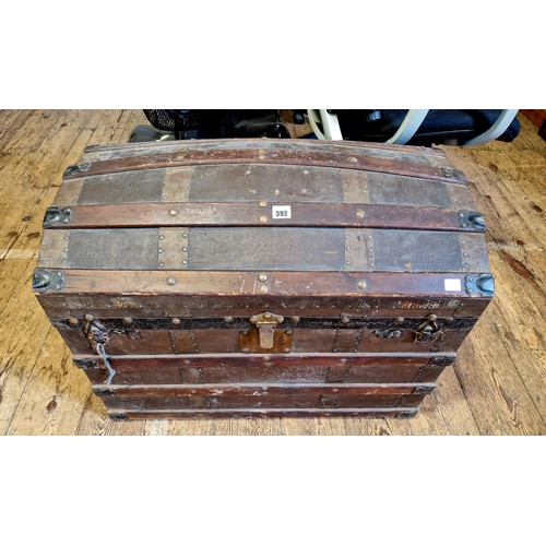 392 - Domed cabin trunk