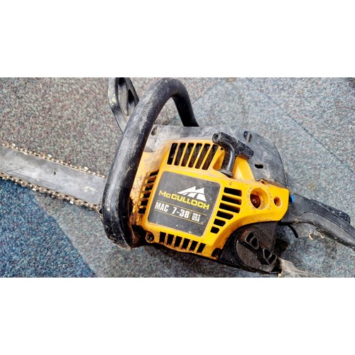 427 - McCulloch petrol chainsaw