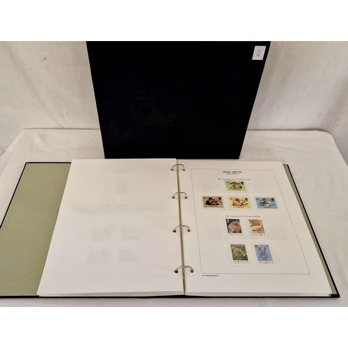9 - Cased Royal Mail stamp album containing British proof stamps issued since December 1952