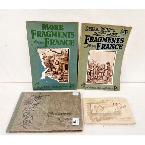 11 - Fragments from France, 2 volumes and 2 cigarette card albums