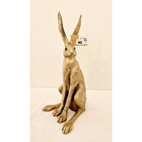145 - Modern Frith sculpture, sitting hare