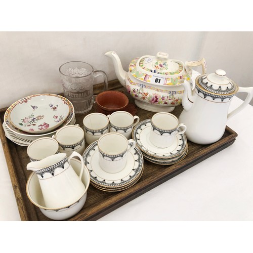 61 - Delphine 6 service coffee set etc