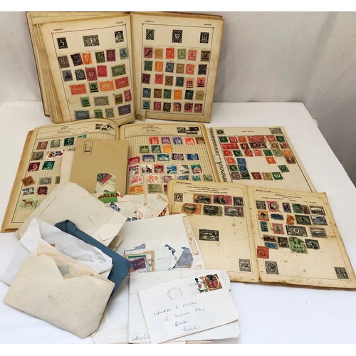 7 - Various stamps including loose GB Elizabeth II, The Strand and 3 other various albums contains whole... 