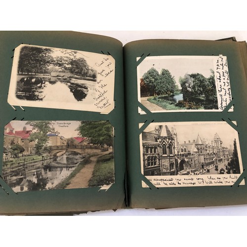 13 - Album of GB illustrated and photographic postcards, various subject matter