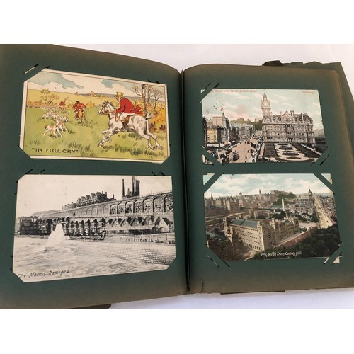 13 - Album of GB illustrated and photographic postcards, various subject matter