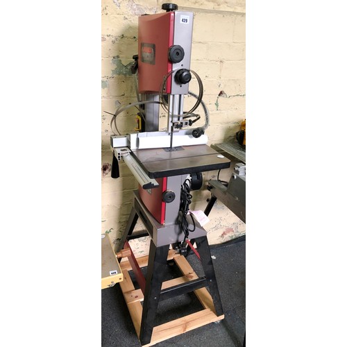 429 - Lumberjack BS254 254mm band saw with stand