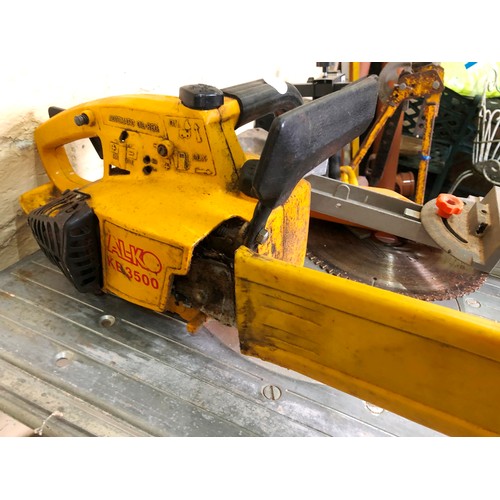 430 - Elu circular saw and Al-Ko 35OO petrol chainsaw