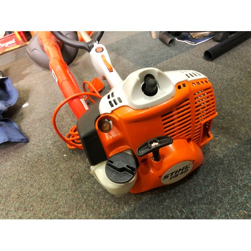 437 - Stihl FS40 petrol strimmer and Flymo mini trim