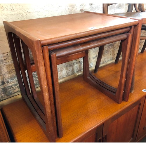 374 - G-Plan vintage teak nest of three tables