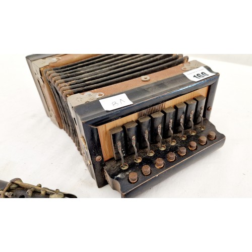 160 - Musical instruments comprising whistle and small accordion