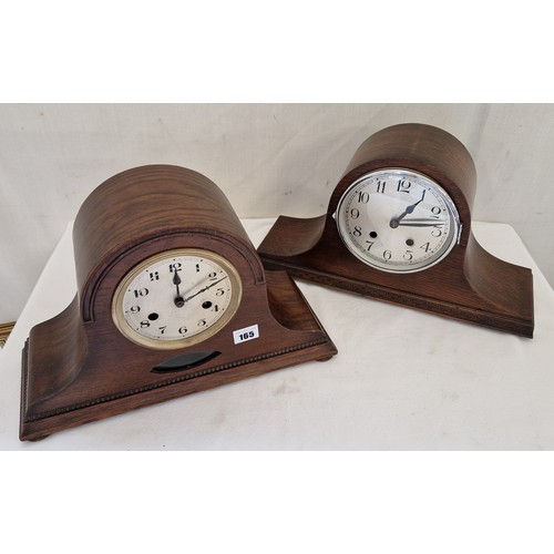 165 - Two early 20th century mantel clocks