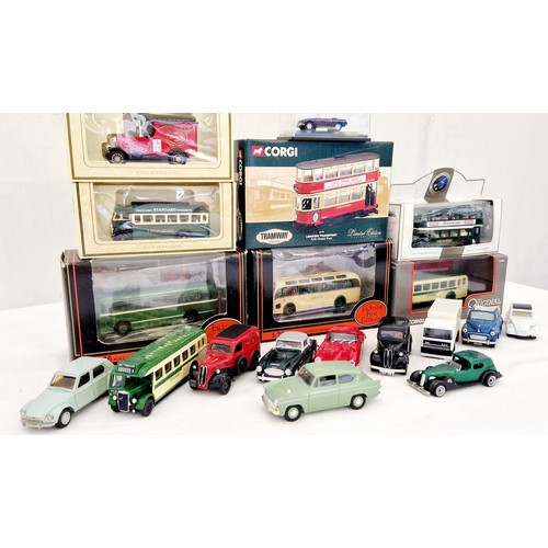 223 - Qty of mixed Corgi and other boxed toy vehicles