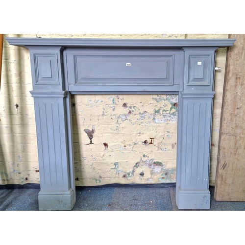 453 - Wooden fire surround