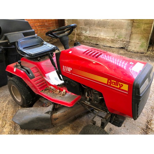 451 - Rally 6C1A7D 11hp ride on mower