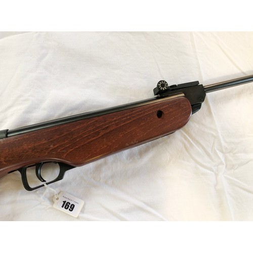 169 - Webley Sport .22 air rifle with brake barrel