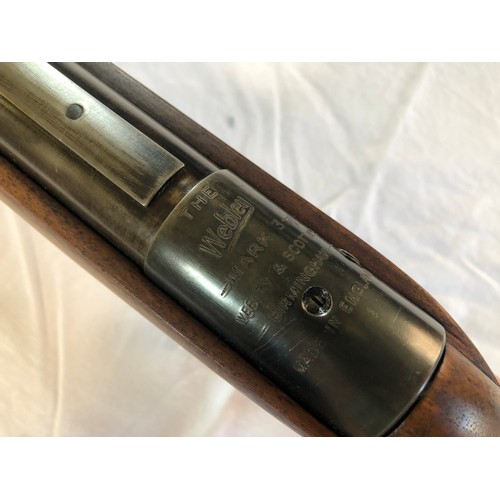 170 - Webley MKIII underlever top loader .22 air rifle