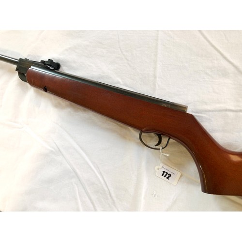 172 - Webley Excel .22 air rifle with brake barrel