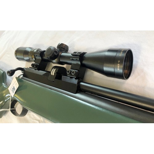 176 - Daystate x2 .177 C02 air rifle with Hawke Eclipse scope, 3.9x40, 10 shot magazine and C02 filler