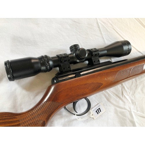 177 - BSA Lightening .22 air rifle with Hawke scope and brake barrel