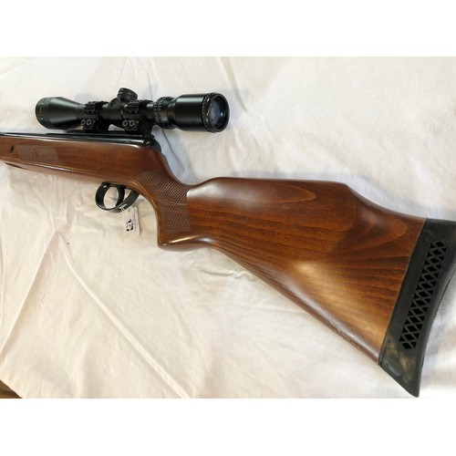 177 - BSA Lightening .22 air rifle with Hawke scope and brake barrel