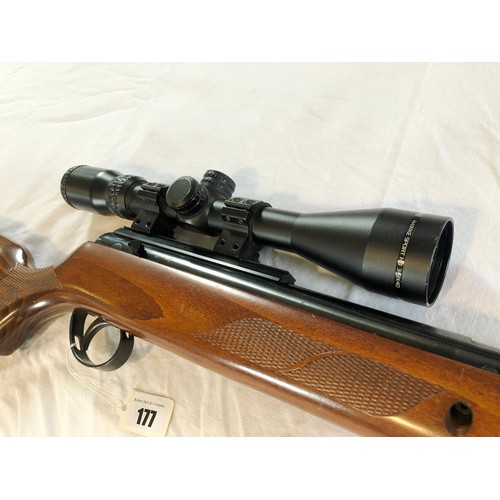 177 - BSA Lightening .22 air rifle with Hawke scope and brake barrel