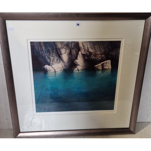 29 - Ceri Davies - signed limited edition print Bullslaughter Bay, signed in pencil on the mount, c. 48 x... 