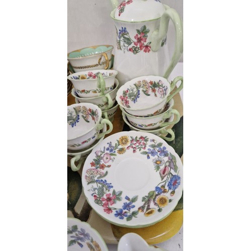 54 - Royal Albert and Shelley teaware