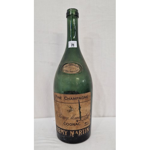 71 - Vintage Remy Martin champagne jeroboam bottle