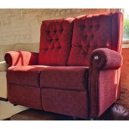 379 - Oak Tree mobility 2 seater sofa