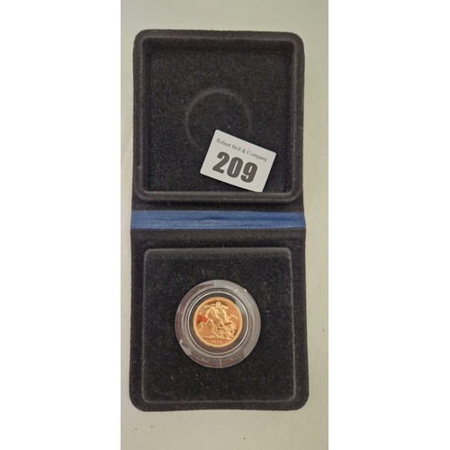 209 - A Royal Mint cased proof 1979 sovereign