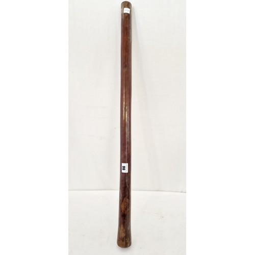 96 - Hardwood tribal club