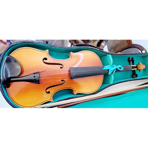 139 - Two violins for restoration