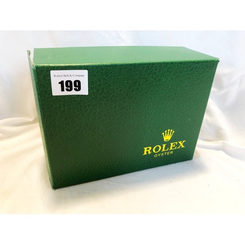 199 - Rolex Oyster watch box