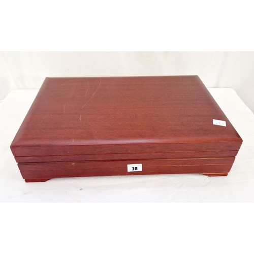 70 - Canteen of as new Butler Sheffield EPNS cutlery