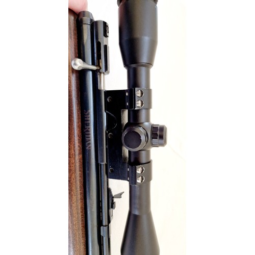 166 - Crosman Sheridan bolt action .22 air rifle with A.G.S. 4x40 scope