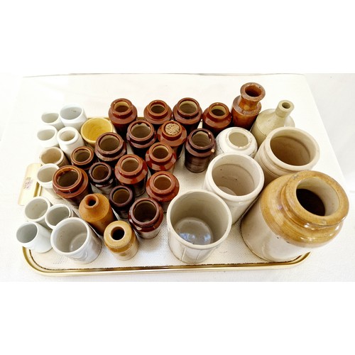 45 - Collection of stoneware jars and bottles