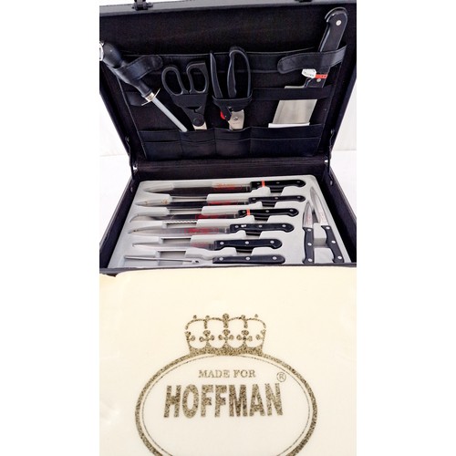 96 - Cased Hoffman knife set