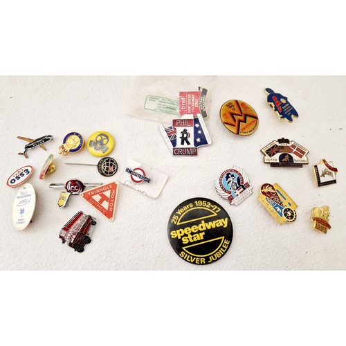 135 - Qty of Speedway enamel badges