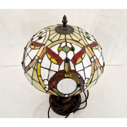 197 - Tiffany style table lamp