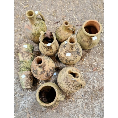 53 - Qty of terracotta ewers and jars