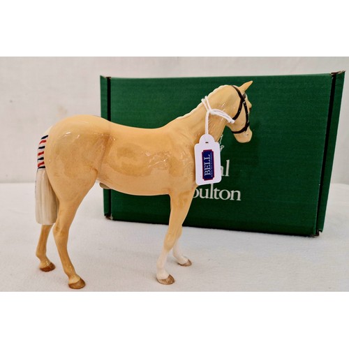 159 - Royal Doulton boxed Palomino horse figurine