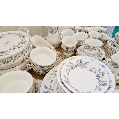 191 - Quantity of Royal Albert Brigadoon tea and dinnerware