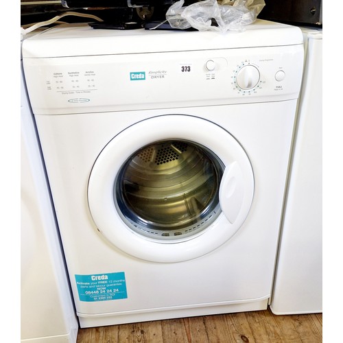 373 - Creda simplicity tumble dryer