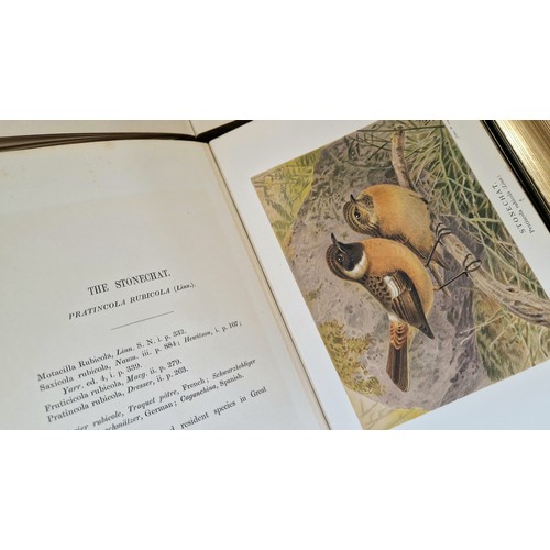 25 - Birds of the British Islands, volumes 1-7 by Lord Lilford FZS, reprinted by R.H Porter 1885-1897 in ... 