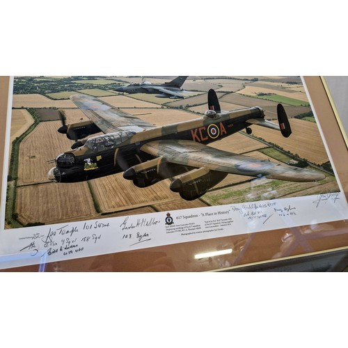 37 - Aviation photograph 617 squadron 'A Place in History' the BBMF Lancaster and Tornado GR4 in 2012 Ltd... 