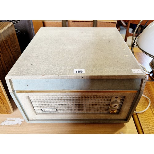 185 - Vintage Dansette Bermuda record player