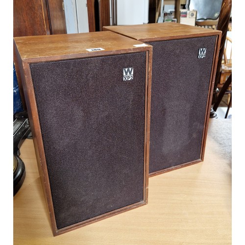 189 - A pair of vintage Warfedale XP2 speakers