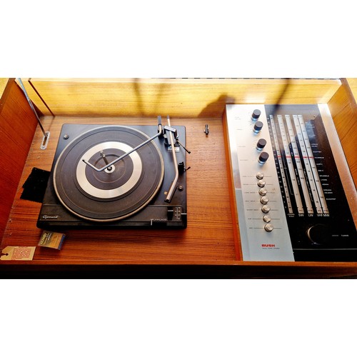 189B - Bush vintage radiogram with Garrard turntable