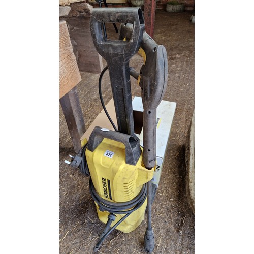 521 - Karcher K2 pressure washer