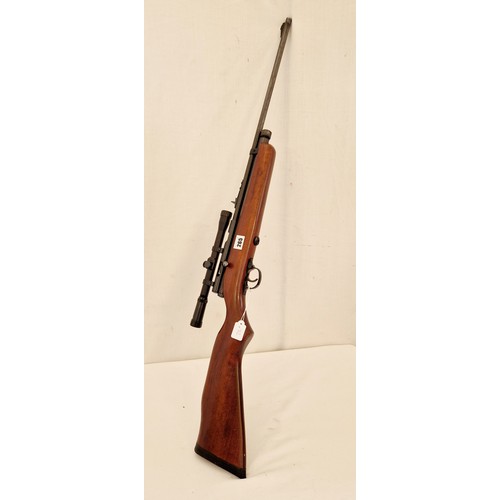 265 - SMK XS78 CO2 air rifle with 4 x 20 scope